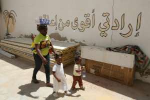 The local municipality offered use of a building for the day centre, despite facing its own funding constraints. By FATHI NASRI (AFP)