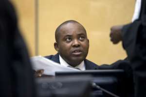 The lawyer of former Congolese vice president Jean-Pierre Bemba, Aime Kilolo (pictured), seen at the International Criminal Court (ICC) in The Hague, in 2013