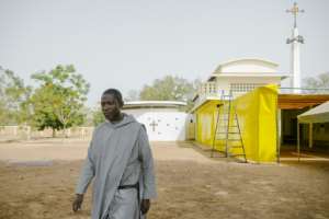 The monastery at Keur Moussa was set up in 1963 and quickly became associated with the kora. By CARMEN ABD ALI (AFP)