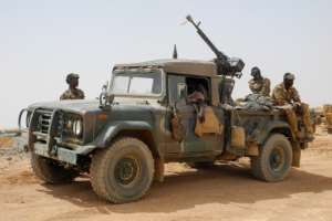 The Malian army has few means to pursue the jihadists, who have been using classic guerrilla tactics in in vast, arid country. By Agnes COUDURIER (AFP)