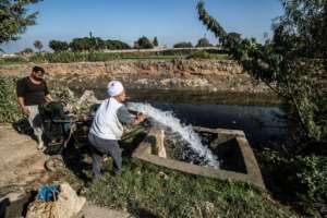 The Nile is a lifeline to Egypt, where 95 percent of the country's 100 million people live along its banks. By Khaled DESOUKI (AFP)