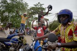 The second coup sparked street celebrations on Friday. By Michele Cattani (AFP)