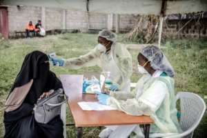 The shadow of the virus is lengthening across Africa. By LUIS TATO (AFP)