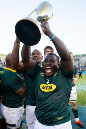 The Springboks have bought into Rassie Erasmus's strategy and philosophy evidenced by winning the Rugby Championship former South African scrum-half Francois Hougaard told AFP. By Juan GASPARINI (AFP)