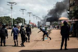 The post-election violence has been deadly. By JOHN WESSELS (AFP/File)