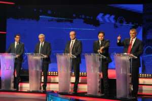 The presidential election field includes 26 candidates, who participated in the country's first televised debates. By HASNA (AFP/File)
