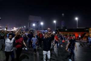 The protests came on the back of an online call put out by Mohamed Aly, a disgruntled exiled Egyptian businessman, demanding Sisi be toppled. By STR (AFP)
