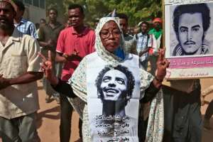 The protests took place in the capital and its twin city of Omdurman following online calls by the Sudanese Professionals Association, a trade union alliance that spearheaded the protests against Bashir. By Ebrahim HAMID (AFP)