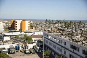 The ravages of Cyclone Idai are still very apparent in Beira six months after the storm raged over the port city. By WIKUS DE WET (AFP/File)