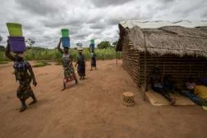 The resettlement villages have led to tensions with locals, who see the new arrivals as encroaching on their land. By Alfredo Zuniga (AFP)