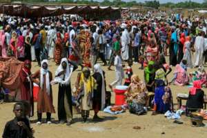 The war in Darfur killed around 300,000 people and displaced 2.5 million, with tens of thousands living in the sprawling Camp Kalma since 2003. By ASHRAF SHAZLY (AFP/File)