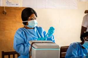 The WHO estimated in September that Africa was facing a shortfall of 470 million vaccine doses. By Barbara DEBOUT (AFP)