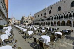 The tourist industry has been badly hit. By ANDREA PATTARO (AFP)