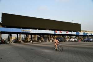 The toll has become a symbol of last year's protests against police brutality.  By PIUS UTOMI EKPEI (AFP)