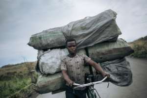 The trade in charcoal is worth millions of dollars and is attracting armed groups to the Goma area, threatening Virunga natural park, a sanctuary for endangered mountain gorillas. By ALEXIS HUGUET (AFP)