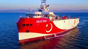 The Turkish seismic research vessel 