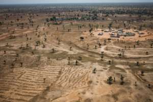 The UN peacekeeping base in Ogossagou is 'temporary' but has been there for nearly two years -- longer than similar bases in Mali. By AMAURY HAUCHARD (AFP)