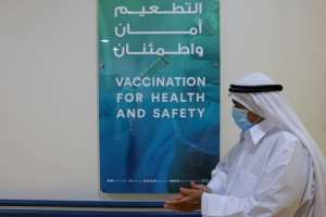 The United Arab Emirates, along with several other Middle East countries, has ordered doses of the Pfizer-BioNTech vaccine as well as that of Sinopharm, which has been deemed 'completely safe' by Abu Dhabi. By GIUSEPPE CACACE (AFP/File)