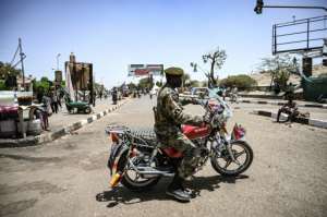 The unprecedented sit-in in front of the army headquarters in Khartoum began on April 6, when protesters refused to disperse. By OZAN KOSE (AFP)