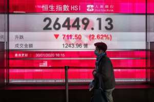 The virus is starting to have an impact on economies around the world. By DALE DE LA REY (AFP)