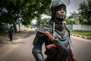 There have been sporadic outbreaks of post-election violence in DR Congo since the disputed presidential vote. By CAROLINE THIRION (AFP/File)