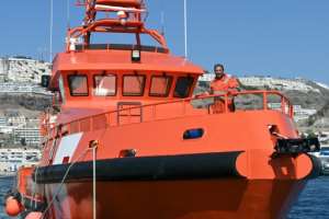 This year, more than 20,000 people have reached the Canary Islands, the vast majority rescued by Spain's Salvamento Maritimo lifeboat service. By LLUIS GENE (AFP)