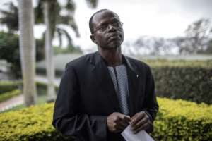 Thulani Maseko, an activist and lawyer, is challenging the name change in court.  By GIANLUIGI GUERCIA (AFP)