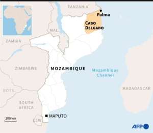 Troubled province: Cabo Delgado. By Kun TIAN (AFP)
