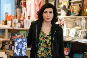 Tunisian cartoonist Nadia Khiari, creator of the