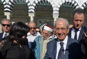 The Speaker of the Tunisian Parliament, Mohamed Ennaceur, was sworn in as Acting President after the death of Beji Caid Essebsi. By Fethi Belaid (AFP)