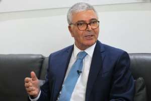 Tunisia's former defence minister and presidential candidate Abdelkrim Zbidi presents himself as an independent technocrat. By HASNA (AFP)