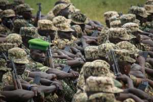 Ugandan troops are among those deployed to peacekeeping forces in Somalia. By Gael Grilhot (AFP/File)