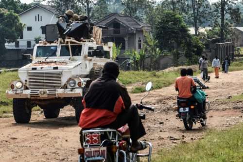 UN peacekeepers operating in eastern DR Congo have also been targeted by the ADF militia.  By Alain WANDIMOYI (AFP)