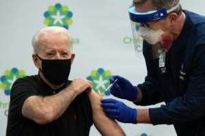US authorities say that more than 10 million Americans have received their first Covid-19 jabs. By JIM WATSON (AFP/File)