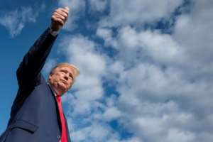 US President Donald Trump announced that remdesivir, an antiviral drug initially developed to treat Ebola, was given the green light for use on seriously ill virus patients. By JIM WATSON (AFP)