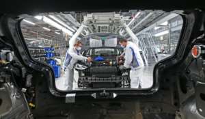 VW was one of the global companies reporting the impact of the pandemic on its results. By Hendrik Schmidt (POOL/AFP/File)
