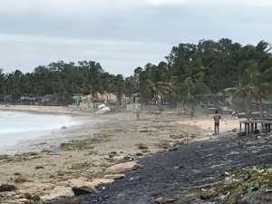 Hurricane Kenneth searched the beach at Wimbi in Pemba. By Nour Hemici (WFP / AFP)