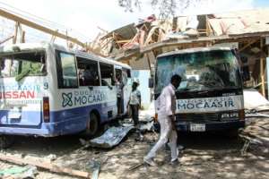 Witnesses described scenes of devastation at the bomb site. By - (AFP)