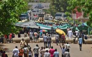 Witnesses said troops were seen removing the barricades which demonstrators had put up as a security measure. By AHMED MUSTAFA (AFP)