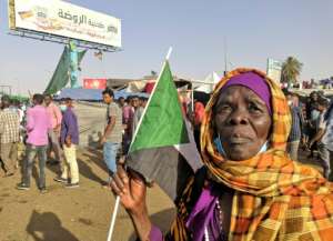 Women have been at the forefront of the protests in Sudan. By - (AFP)