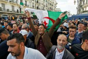 'You have sold the country, you traitors!' demonstrators shouted, addressing the authorities that have become the focus of protest ire since the demand for longstanding leader Abdelaziz Bouteflika's resignation was met in April. By - (AFP)