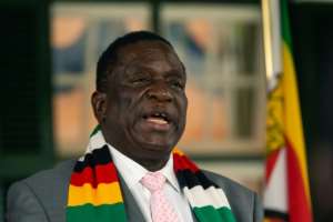 Zimbabwe President Emmerson Mnangagwa's government insisted there was no 'crisis'. By Jekesai NJIKIZANA (AFP/File)