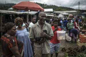 A market day in Buea. By MARCO LONGARI (AFP/File)