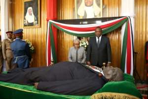 A mixed legacy. By HIRAM OMOMDI (PARLIAMENT PRESS OFFICE/AFP)