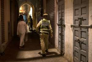 A new surge in Covid cases in early August prompted Moroccan authorities to impose a new curfew and restrictions on movement and gatherings. By FADEL SENNA (AFP/File)