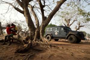 A group of students were taken to Kagara in central Niger state last week.  By Kola Sulaimon (AFP / File)