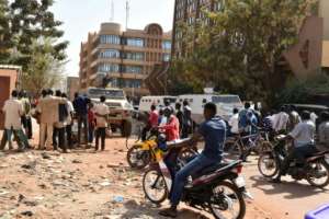 A jihadist attack on a hotel in Ouagadougou in January 2016 killed 29 people, including foreigners. By ISSOUF SANOGO (AFP / File)