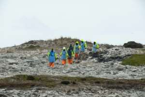 A surprising community of around 100 Zimbabweans can be found on the Falkland Islands, where they have been a familiar and welcome sight since 2009. By Pablo PORCIUNCULA BRUNE (AFP)