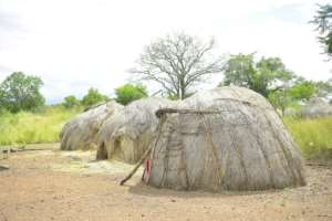 A traditional hut in the Mago National Park, home to the Mursi and the Bodi communities. By MICHAEL TEWELDE (AFP)