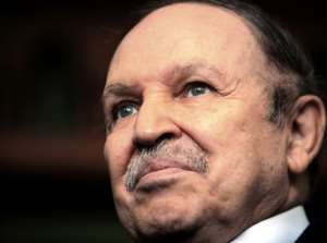 Abdelaziz Bouteflika, presented here in 2009, helped foster peace in Algeria after a decade of civil war in the 1990s. By FAYEZ NURELDINE (AFP / File)